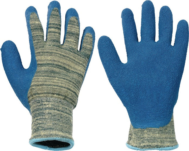 Rękawice antyprzecięciowe HONEYWELL lateksowe Sharpflex rozmiar 10 szare/niebieskie ( 4000371777 )