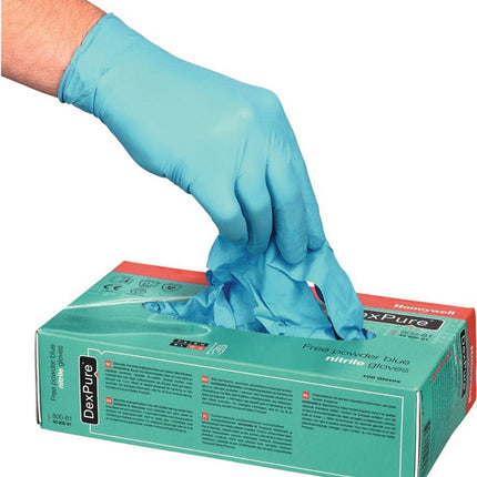 HONEYWELL Einweghandschuhe Dexpure 800-81 Größe L blau ( 4000371854 )