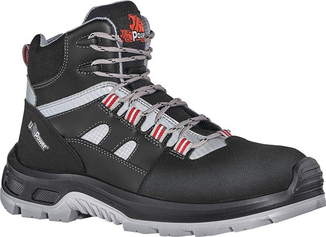 U.POWER botas de seguridad Cross talla 41 negro/gris/rojo ( 4000372121 )