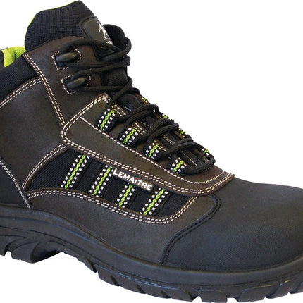 Bottes de sécurité LEMAITRE Danube taille 41 noir/marron ( 4000373451 )