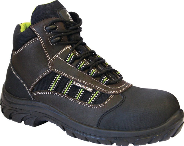 LEMAITRE safety boots Danube size 43 black/brown ( 4000373453 )