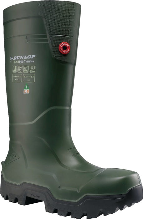 DUNLOP Fieldpro Thermo+ stivali invernali di sicurezza taglia 41 verde ( 4000374171 )