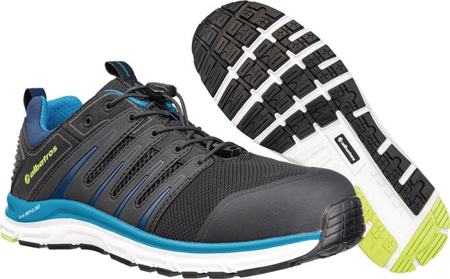ALBATROS safety shoe BREEZE IMPULSE LOW size 42 black/blue ( 4000374632 )