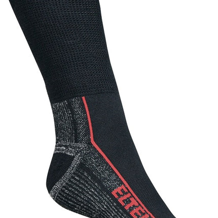 Calcetines funcionales ELTEN Perfect Fit Calcetines ESD (Carbono) talla 39-42 negro/gris ( 4000374856 )