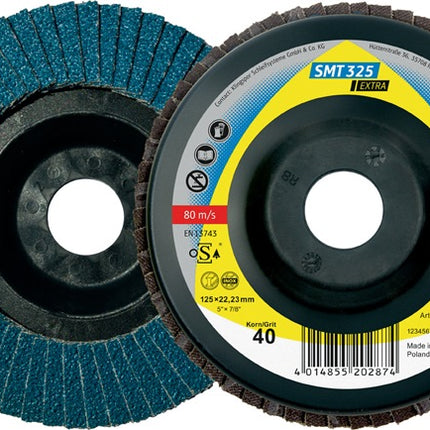 KLINGSPOR tarcza listkowa SMT 325 Extra Ø 115 mm ziarnistość 40 prosta ( 4000842813 )
