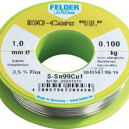 Hilo de soldar FELDER ISO-Core® EL 1 mm (4000872789)