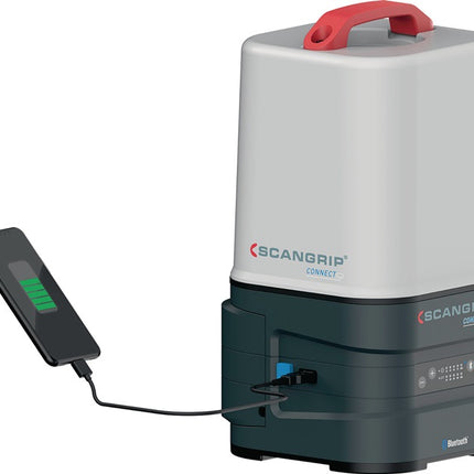 SCANGRIP LED spotlight AREA 10 CONNECT 84 W 1000 - 10000 lm ( 4000873481 )