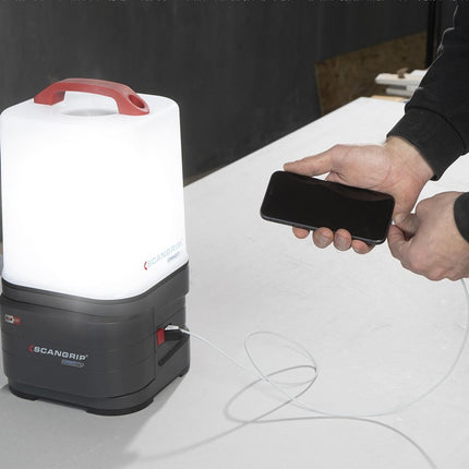 SCANGRIP LED spotlight AREA 10 CONNECT 84 W 1000 - 10000 lm ( 4000873481 )
