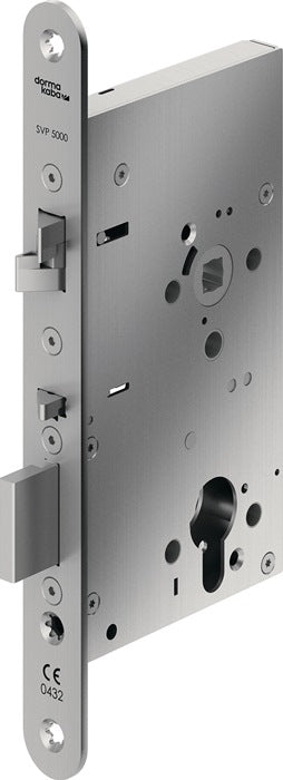 DORMAKABA panic mortise lock SVP 5xxx Panic function E rounded ( 4120622264 )