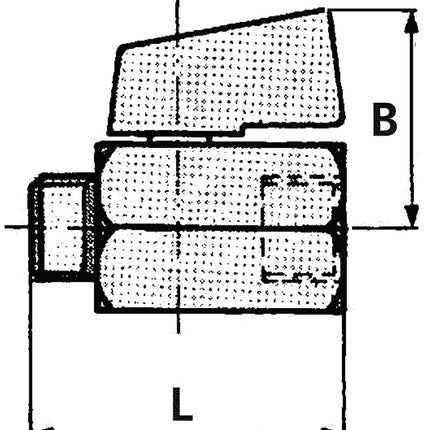 RIEGLER mini zawór kulowy VALVE LINE 6 mm 1/4 ( 4163000190 )