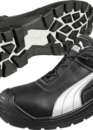 Zapato de seguridad PUMA Cascades Low Talla 45 negro/blanco (4300700265)
