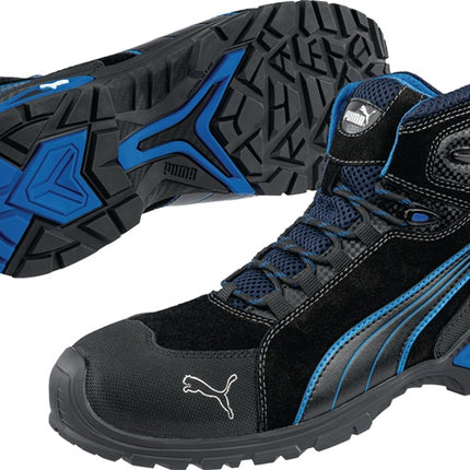 PUMA safety boots Rio Black Mid size 42 black/blue ( 4300700412 )