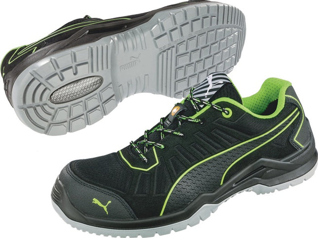 PUMA safety shoe Fuse TC Green Low size 43 black/green ( 4300700453 )