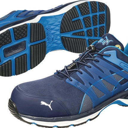 PUMA Sicherheitsschuh VELOCITY 2.0 BLUE LOW Größe 48 blau ( 4300700618 )