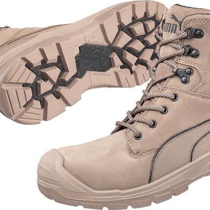 PUMA safety boots CONQUEST STONE HIGH size 42 stone ( 4300700624 )