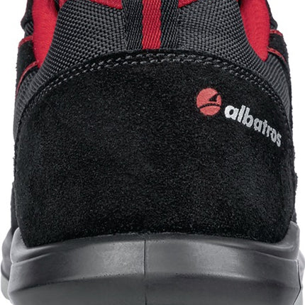 ALBATROS Berufsschuh CLIFTON ST LOW Größe 41 schwarz/rot ( 4300700671 )