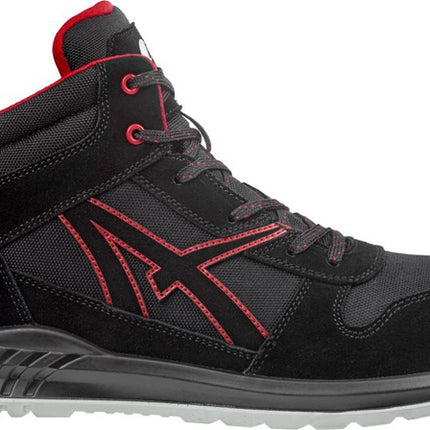 ALBATROS Sicherheitsstiefel CLIFTON MID Größe 43 schwarz/rot ( 4300700683 )