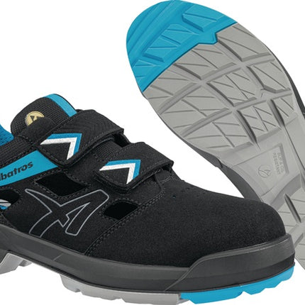 ALBATROS Sicherheitsschuh FORGE AIR LOW Größe 46 schwarz/blau ( 4300700806 )