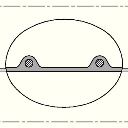 NORRES AIRDUC(R) PUR 351 FOOD suction and delivery hose Inner Ø 50-51 mm Outer Ø 58.00 mm ( 4501400120 )