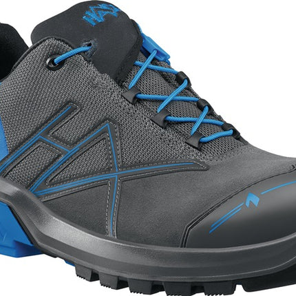 HAIX safety shoe Connexis(R) GTX low size 9.5 (44) grey/blue ( 4721000524 )