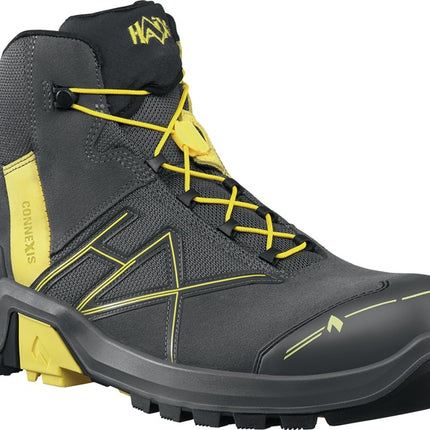 HAIX buty ochronne CONNEXIS Safety+ rozmiar 7 (41) szare/żółte ( 4721000691 )