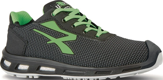 U.POWER safety shoe RedLion STRONG size 45 black/green ( 8000419866 )