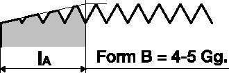 RUKO Einschnittgewindebohrer DIN 352 Form B M8x1,25 mm ( 8000421289 )