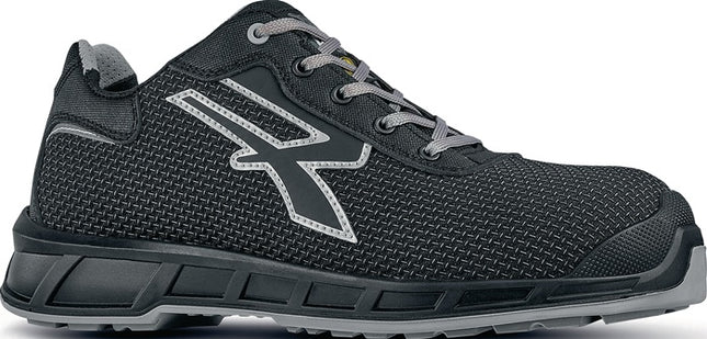 U.POWER zapato bajo de seguridad Jackson talla 40 negro/gris ( 8000489020 )