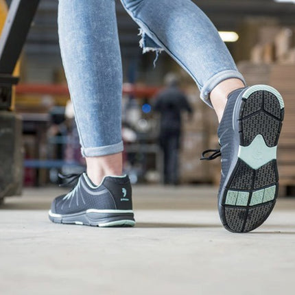 BAAK Chaussures de sécurité pour femmes Svea taille 37 noir/turquoise ( 8000600282 )