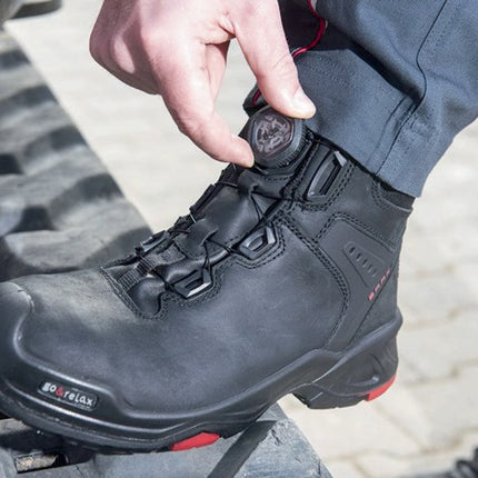 BAAK safety boots Braxton size 45 black/red ( 8000600321 )