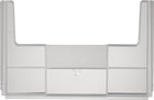 LA-KA-PE Trennwand  für Regalkasten B. 230 mm ( 9000449280 )