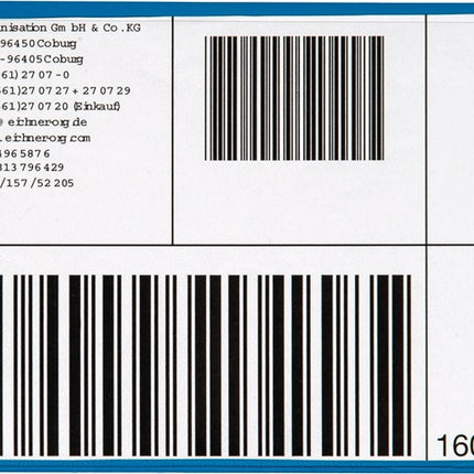 EICHNER Etikettentasche  B160xH110mm ( 9000451046 )