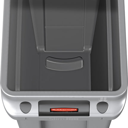 Collecteur de recyclage RUBBERMAID 60 l H635xL279xP558mm (9000468559)