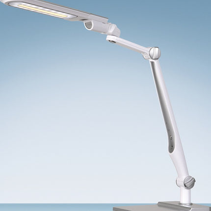 HANSA Schreibtischleuchte LED Multiflex ABS, Eisen, PS weiß/silber Höhe 600 mm ( 9000483601 )