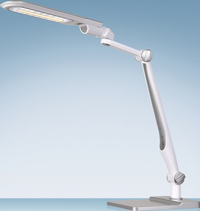 HANSA Schreibtischleuchte LED Multiflex ABS, Eisen, PS weiß/silber Höhe 600 mm ( 9000483601 )
