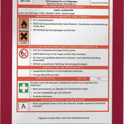 DURABLE Magnetrahmen  DIN A4 rot ( 9000492410 )