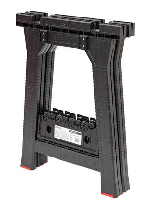 Toolbrothers RHINO Set di cavalletti da officina + Custom Connect 580 x 770 mm Capacità di carico 350 kg