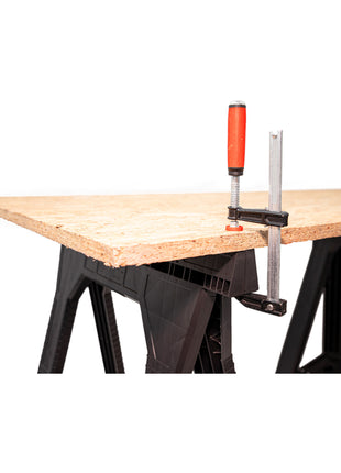 Toolbrothers RHINO Set di cavalletti da officina + Custom Connect 580 x 770 mm Capacità di carico 350 kg