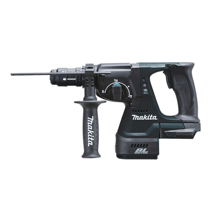 Makita DHR 243 G1J B Akumulatorowy młot udarowo-obrotowy 18 V 2,0 J SDS-Plus czarny + 1x akumulator 6,0 Ah + uchwyt szybkowymienny + Makpac - bez ładowarki