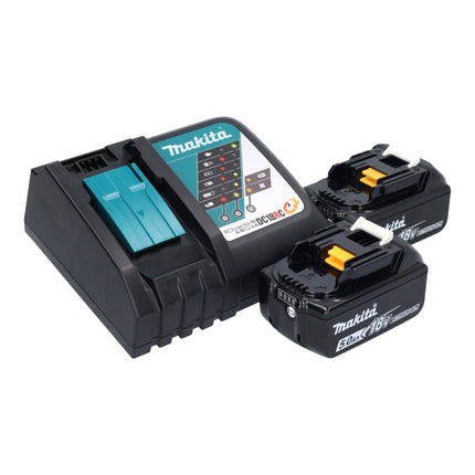 Makita DUR 191 LRTX3 Akumulatorowa podkaszarka do trawy 18 V bezszczotkowa + 2x akumulator 5,0 Ah + ładowarka