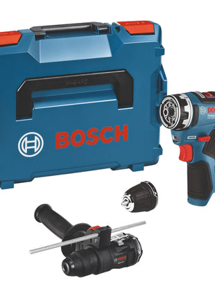 Trapano avvitatore a batteria Bosch GSR 12V-35 FC 12 V 35 Nm brushless + 2x batteria ricaricabile 6,0 Ah + caricabatterie + 2x attacco + L-Boxx