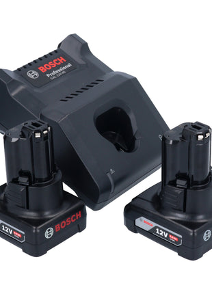 Trapano avvitatore a batteria Bosch GSR 12V-35 FC 12 V 35 Nm brushless + 2x batteria ricaricabile 6,0 Ah + caricabatterie + 2x attacco + L-Boxx