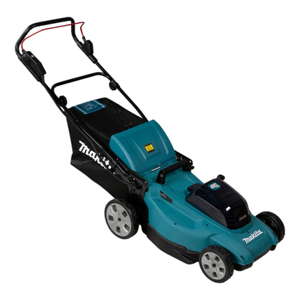 Kosiarka akumulatorowa Makita DLM 480 PT2 36 V ( 2x 18 V ) 48 cm 62 l + 2x akumulator 5,0 Ah + ładowarka