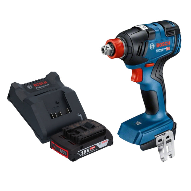 Bosch GDX 18V-200 Professional cordless impact wrench 18 V 200 Nm brushless + 1x rechargeable battery 2.0 Ah + charger