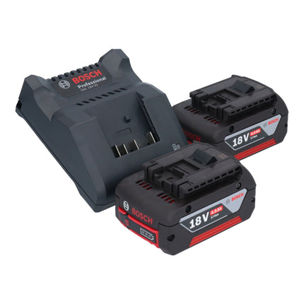 Bosch GDX 18V-200 Professional Visseuse à chocs sans fil 18 V 200 Nm Brushless + 2x batterie 4,0 Ah + chargeur