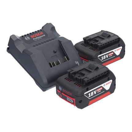 Bosch GDX 18V-200 Professional Visseuse à chocs sans fil 18 V 200 Nm Brushless + 2x batterie 5,0 Ah + chargeur