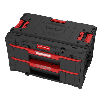 Toolbrothers RHINO XXL Cajonera 2 ECO con dos cajones + separadores 29 L IP66