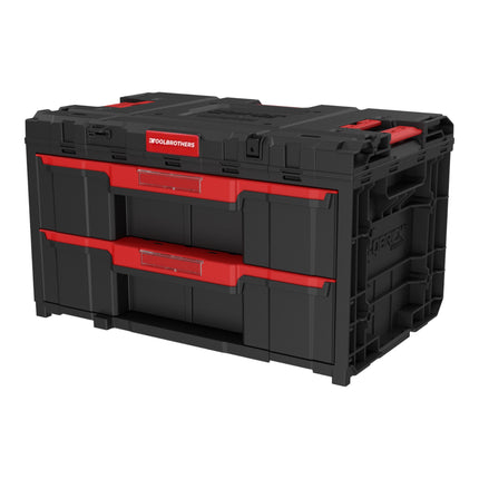 Toolbrothers RHINO XXL Cajonera 2 ECO con dos cajones + separadores 29 L IP66