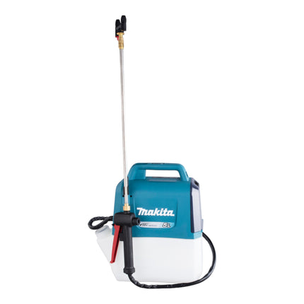 Pulverizador a presión sin cable Makita DUS 054 RG2 18 V 5,0 l 3,0 bar + 2x batería recargable 6,0 Ah + cargador