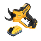 Tijeras de podar sin cable DeWalt DCMPP 568 N 18 V 38 mm + 1x batería Powerstack 5,0 Ah - sin cargador